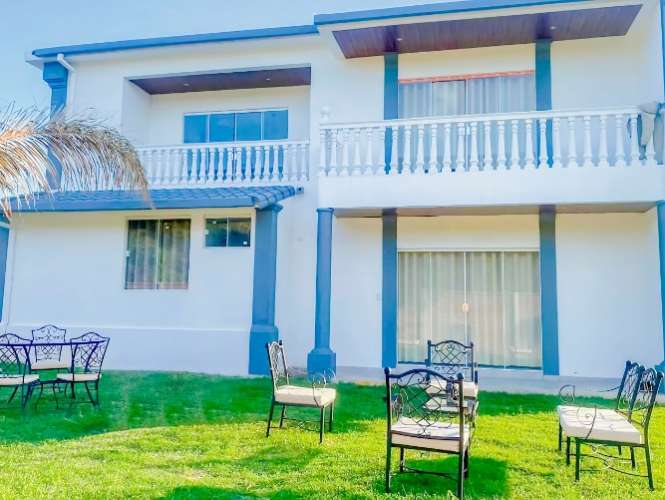 Casa amoblada en alquiler – condominio palmas del urubo iii1458036603
