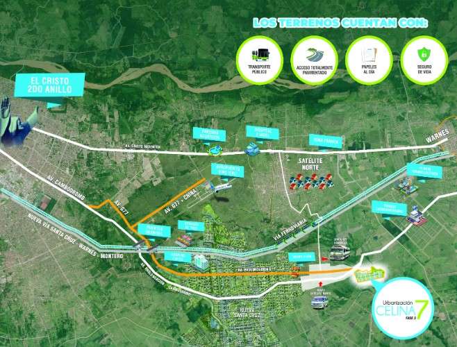 Venta de lote urbanizable de 400 m2 en zona norte1388936612