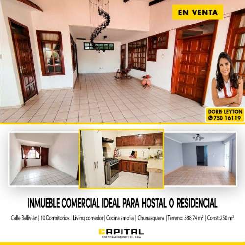 Centrica casa en venta ideal para hostal170921633