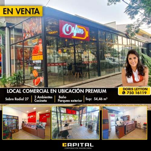 Local comercial en venta sobre radial 27/5to anillo1076014089