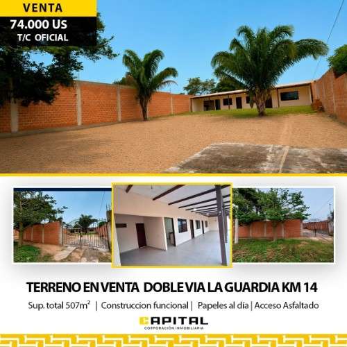 Terreno economico en venta zona doble via la guardia1655609604