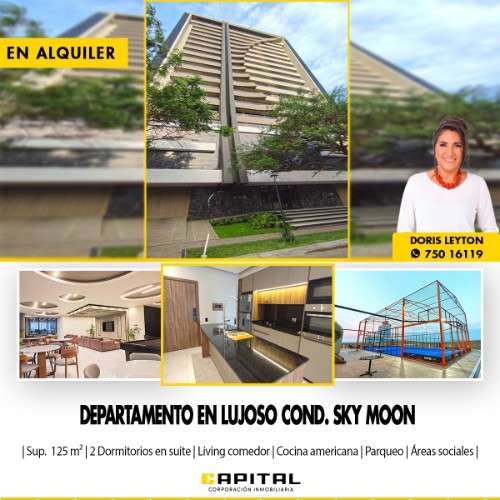 Alquilo departamento en lujoso condominio sky moon1408044673
