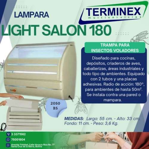 Lampearas uv, utilizadas para el control de insectos voladores1620090974