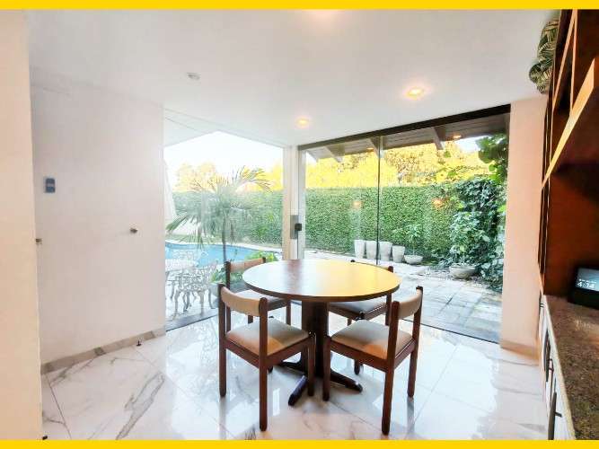 Residencia de lujo con piscina propia en alquiler zona norte en condominio445465593