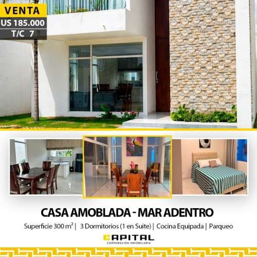 Casa amoblada en venta – mar adentro901816742