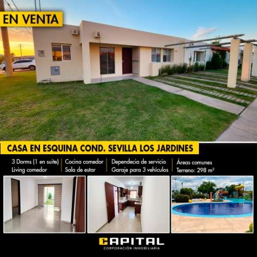 Casa en venta en sevilla los jardines excelente ubicación, en esquina264505747