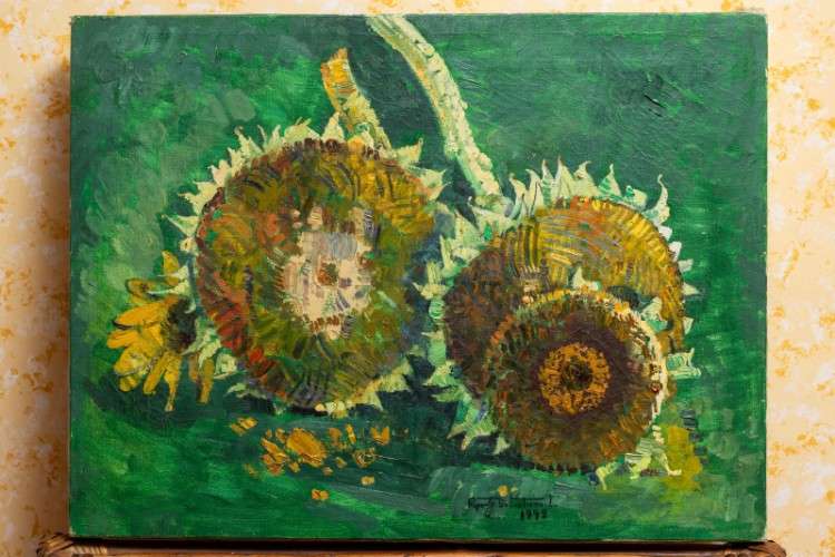 Pintura época republicana - floral 2069624911