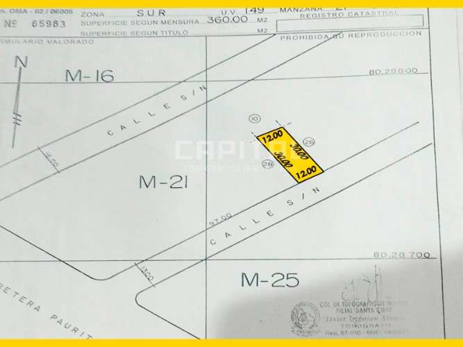 Terreno en venta – plan 300089262760