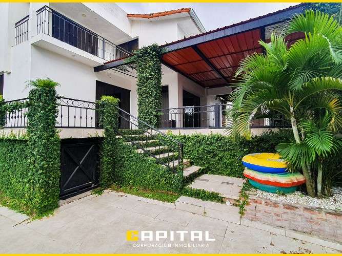 Amplia casa semiamoblada en alquiler con piscina zona villa bonita1479547119