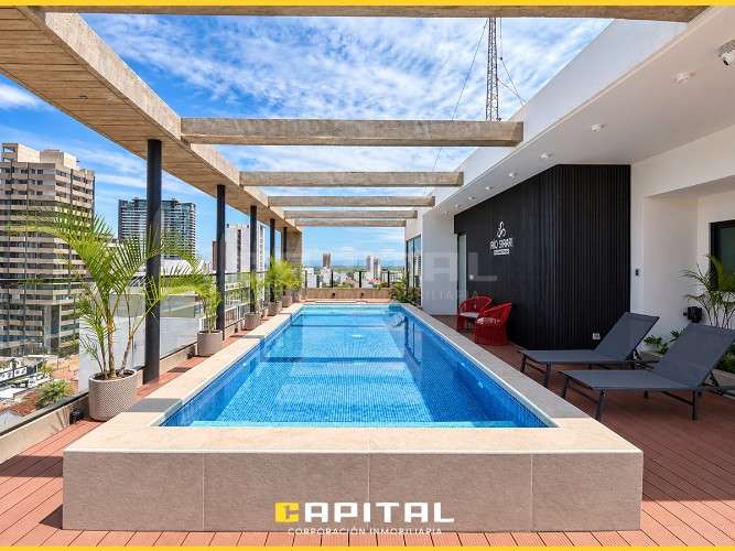 En venta departamento a estrenar en edificio rio sirari75996794