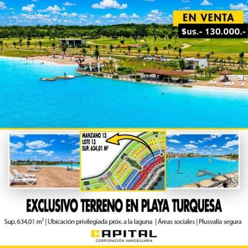  terreno en venta | playa turquesa – urubó311122676