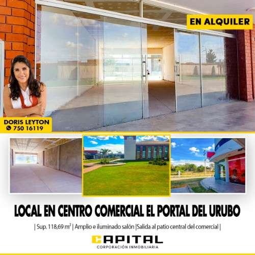Local comercial en alquiler o venta en el urubo1815203445