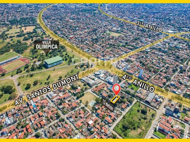 Terreno en venta santos dumont de 600 m2 con 15 de frente1330394603