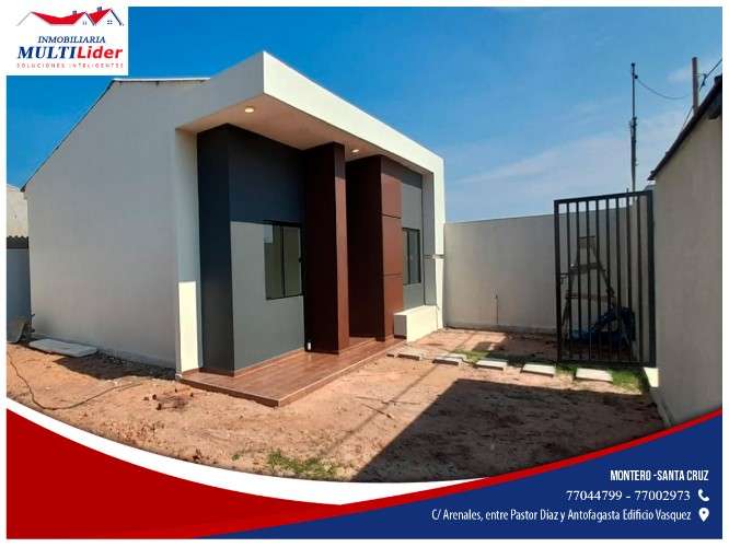 Casa a estrenar en venta en todos santos v - montero1016995962