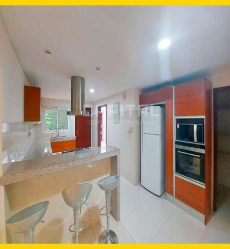 Casa amoblada con piscina en alquiler en condominio zona oeste av pirai radial 17 1/2943408614