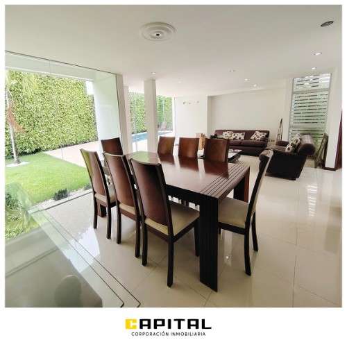 Casa con piscina en alquiler en condominio colinas del urubo i311516847