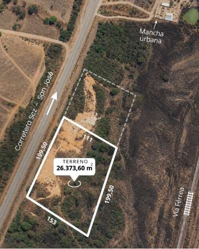 Venta | terreno (4 hectáreas) zona urbana san josé de chiquitos989111631
