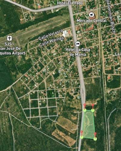 Venta | terreno (4 hectáreas) zona urbana san josé de chiquitos989111631