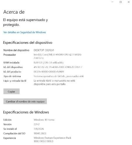 De ocasion toshiba  i7 - ssd 480 kingston 15,6 - 8 gb ram - 15.6 1888353756