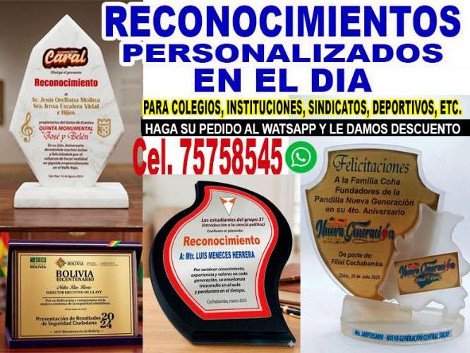 Reconocimientos personalizados2134171324