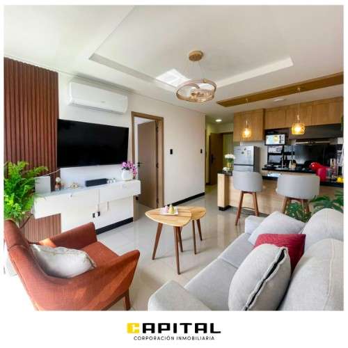 Departamento amoblado en alquiler zona equipetrol120887650