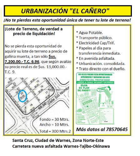 Oferta que no puede perder para comprar su lote de terreno626433618