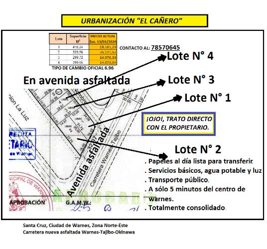 Oferta que no puede perder para comprar su lote de terreno626433618