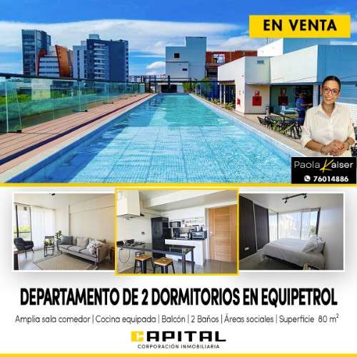 Departamento en venta zona equipetrol edificio nano smart1652529548