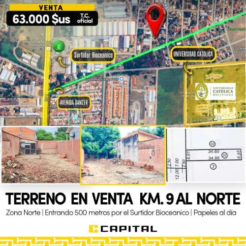 Terreno en venta en zona norte1549959417