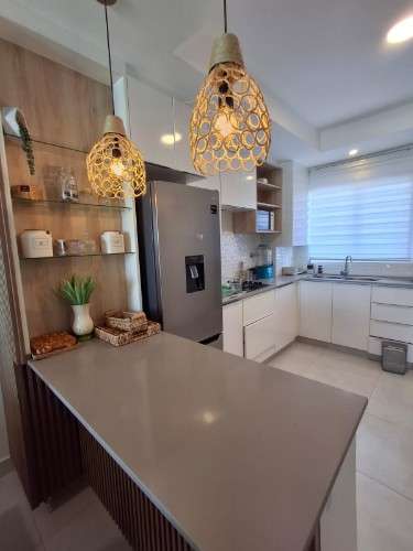 Departamento amoblado en alquiler condominio mar adentro143976180