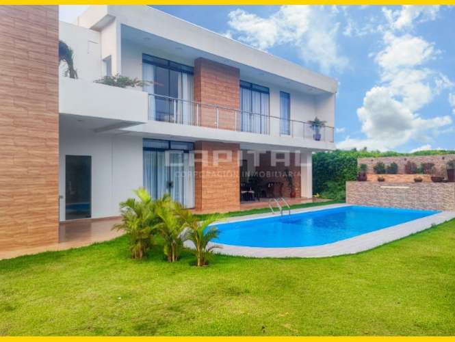 En venta exclusiva casa en venta cond. urubo village1865777260