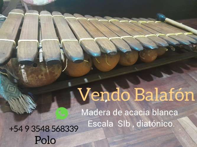 Balafón/marimba/xilófono de madera1456405378