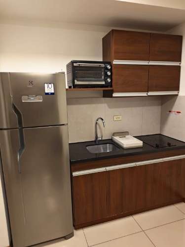 Edificio macororo 14 moderno departamento en piso alto totalmente amoblado868366710