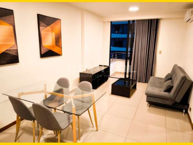 Edificio macororo 14 moderno departamento en piso alto totalmente amoblado868366710