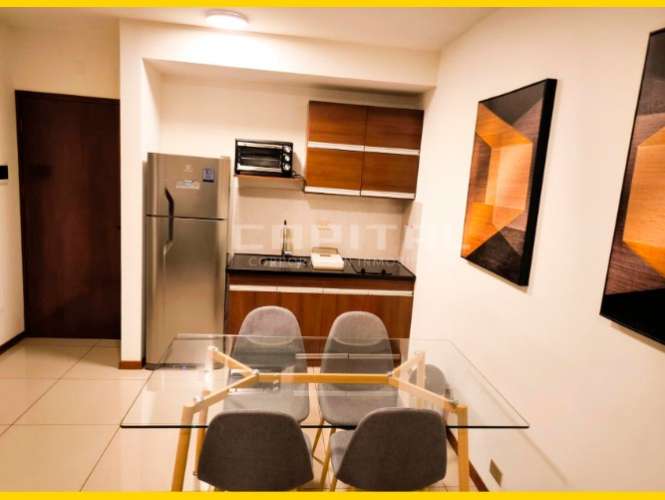 Edificio macororo 14 moderno departamento en piso alto totalmente amoblado868366710