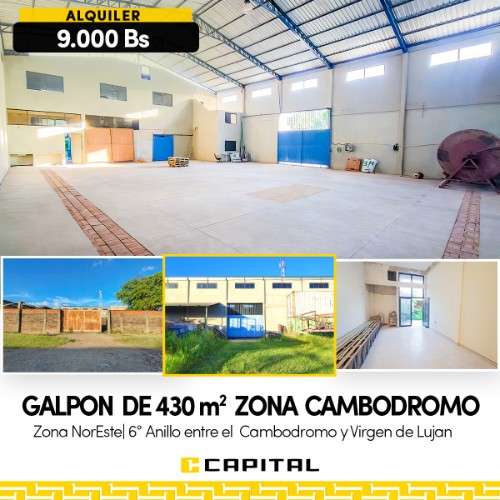 Galpón en alquiler – parque industrial1268240850