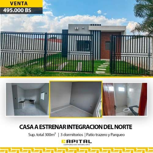Casa en venta en zona norte – integración del norte519766849