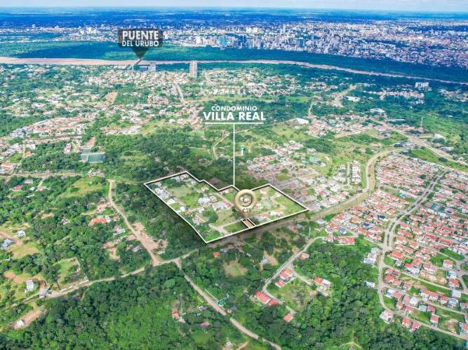Urubó - terreno en venta - cond. villa real945136029