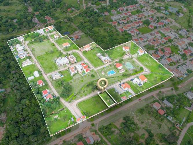Urubó - terreno en venta - cond. villa real945136029
