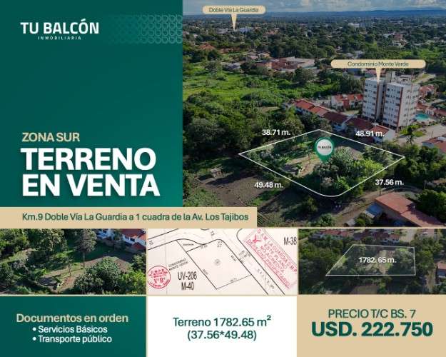 Terreno en venta en el km9 doble vía la guardia 812948628