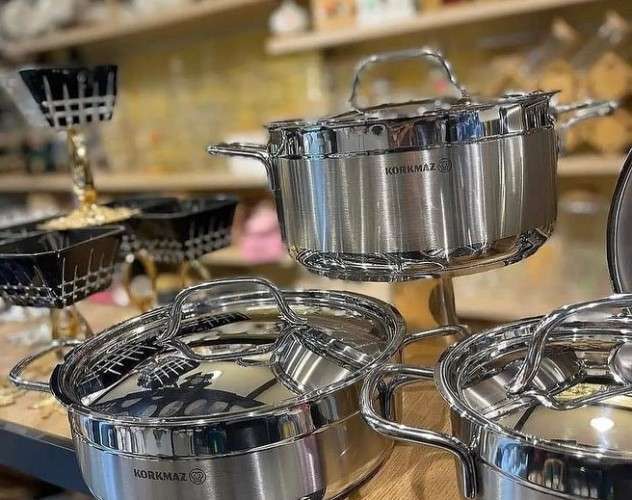 Set de ollas 9pzs europeo, acero inox1012003209