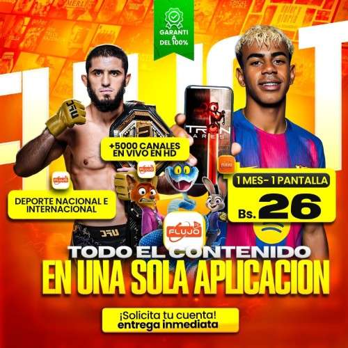 Flujo tv y mas cuentas a precios económicos 337868654