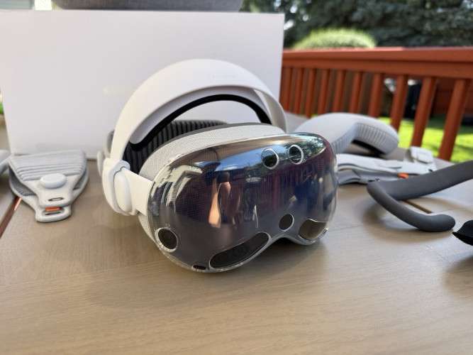 ✅apple vision pro m2 256 gb s 21w con correa apple dual knit de 2025495749210