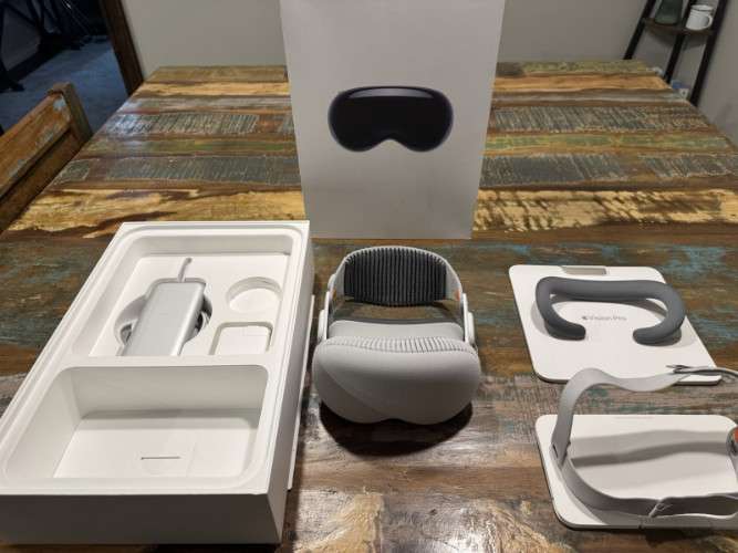 ✅apple vision pro m2 256 gb s 21w con correa apple dual knit de 2025495749210