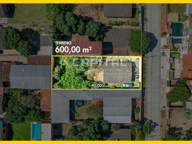 Terreno en venta santos dumont de 600 m2 con 15 de frente1330394603