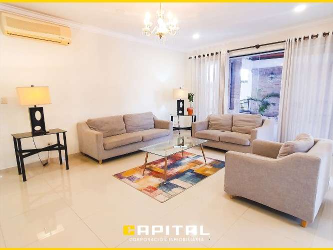 Amplia casa semiamoblada en alquiler con piscina zona villa bonita1479547119