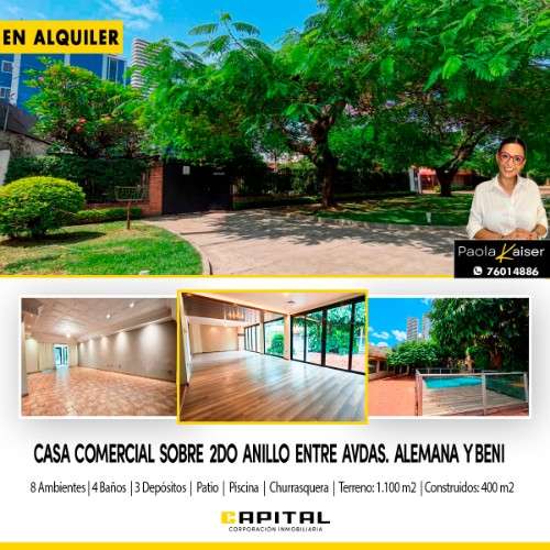 Casacon piscina en alquiler zona oeste en condominio exclusivoondominio400415214