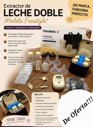 Extractor de leche medela freestyle1065031786