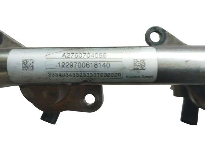 Rail 6 inyectores originales derecho e izquierdo mercedes benz ml350. año 2013. 71000km uso1697114443