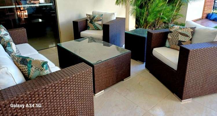 Juego de living de rattan612731074